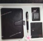 New Montblanc Replicas Notebook Set w/ Daniel Defoe Fountain - 4 items